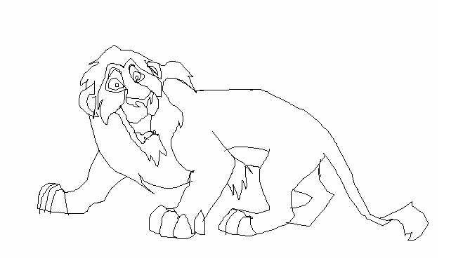 Scar Lineart
