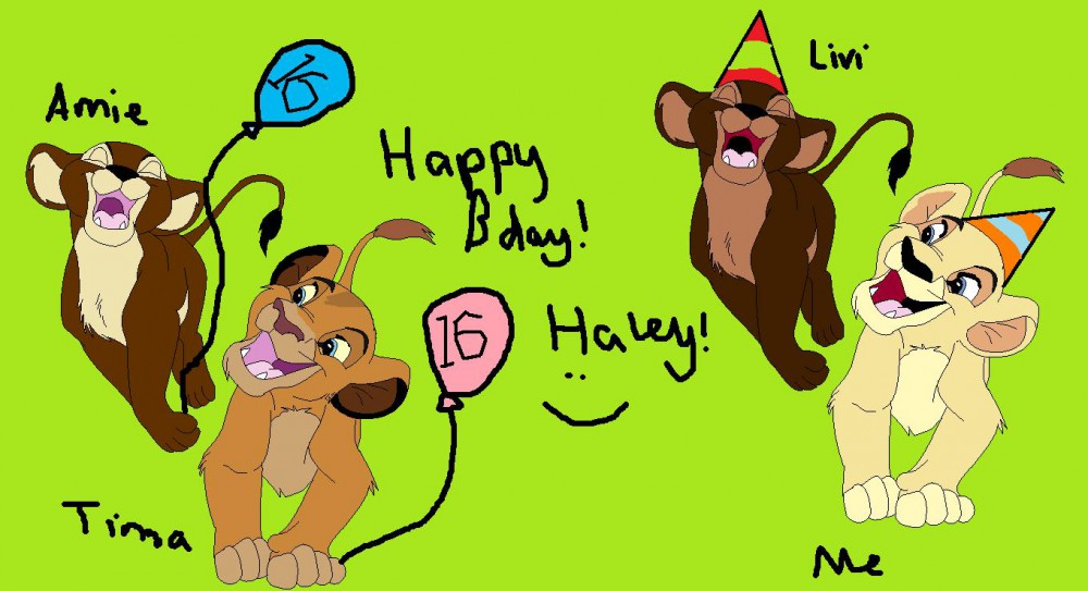 HAPPY BIRTHDAY HALEY! *BIG PARTY*