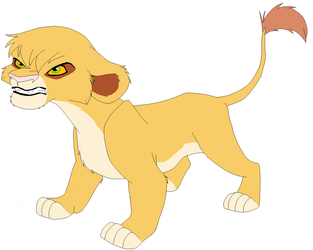 Kiara and Kovu cub