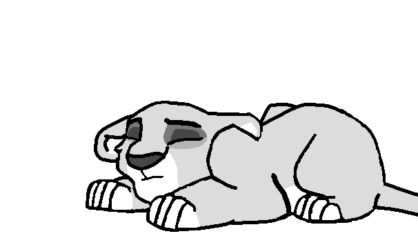 Fell to the floor -Base 11- (WITHOUT BACKGROUND)