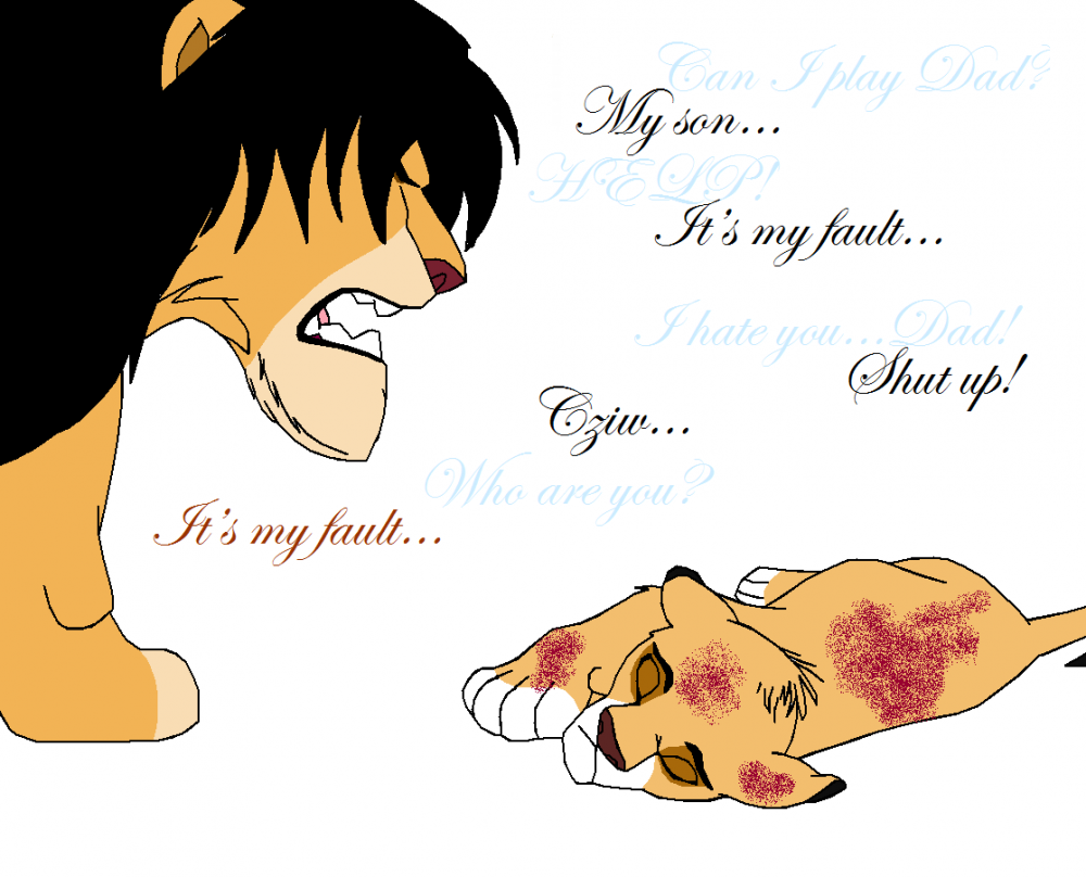 It's my fault...It's all my fault...