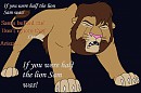  If you were half the lion Sam was! 