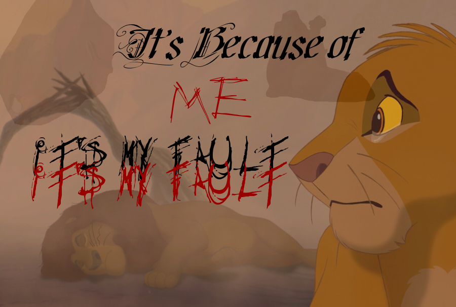 It's because of me...