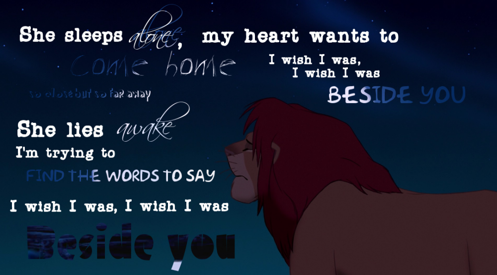 beside you