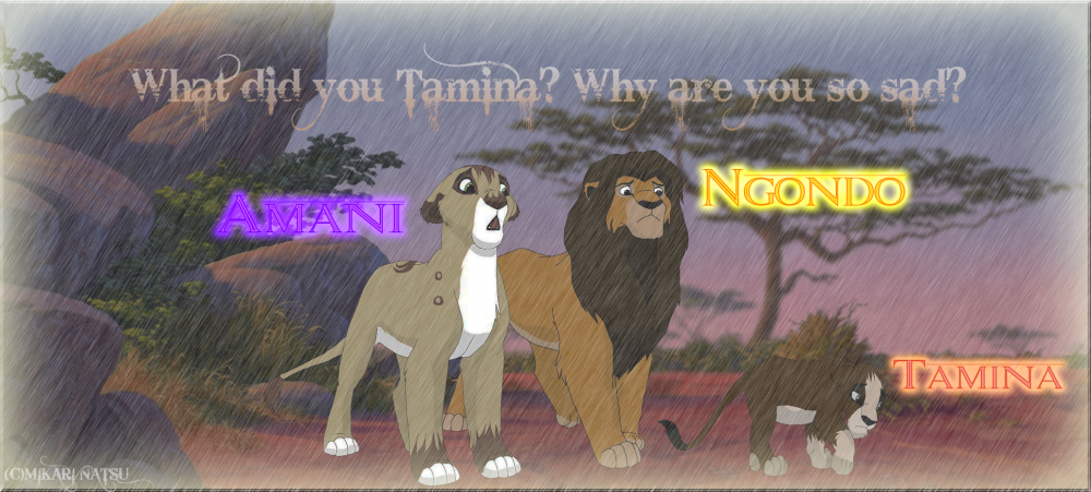 What did you Tamina? Why are you so sad?: AT Ange