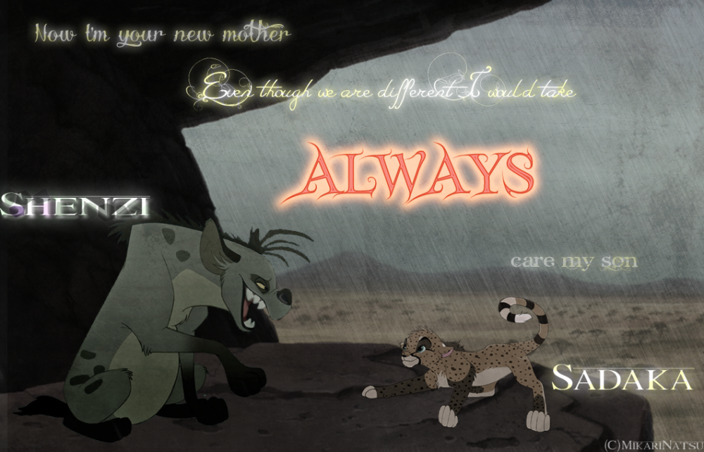 .: My little boy, listen to me:.