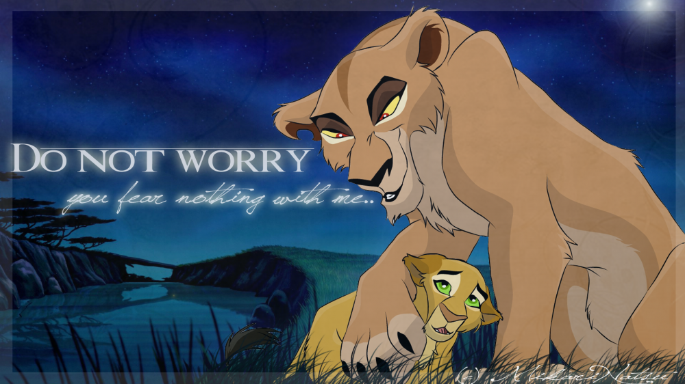 .: Do not worry, you fear nothing with me:.