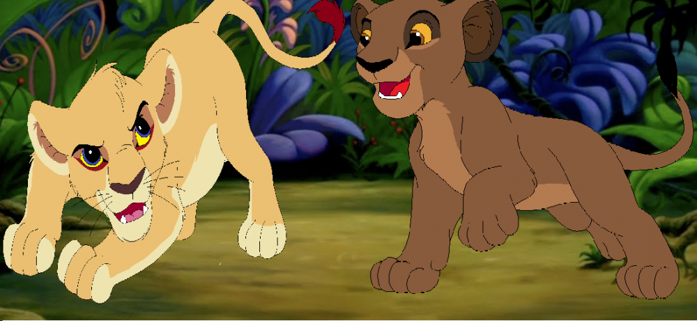 Scarabi and Simbafee Playing
