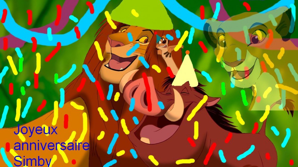 Jouyeux anniversaire Simby 