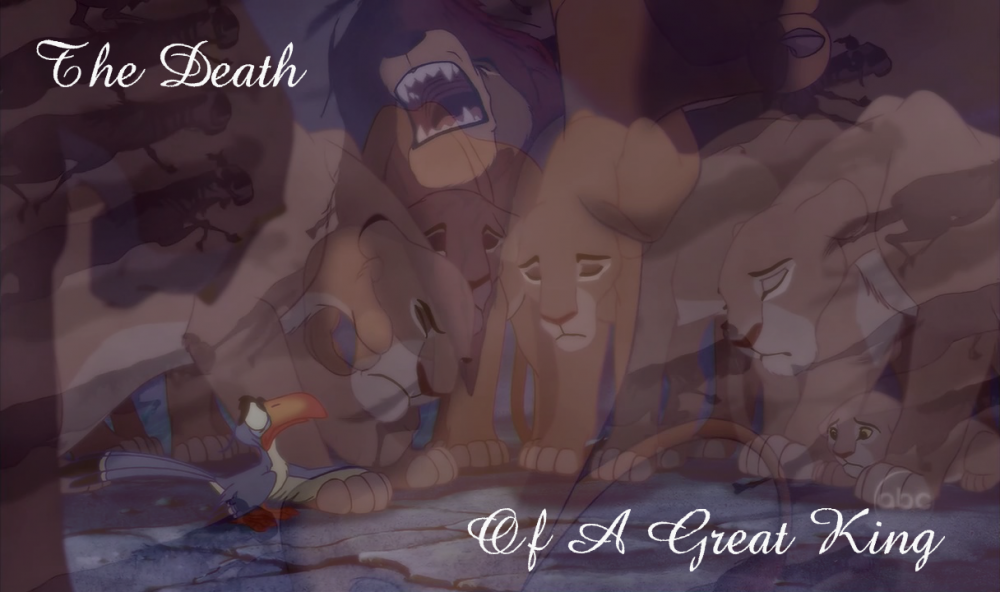 The Death Of A Great King