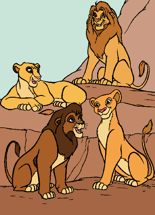 Vitani Kopa Kovu & Kiara