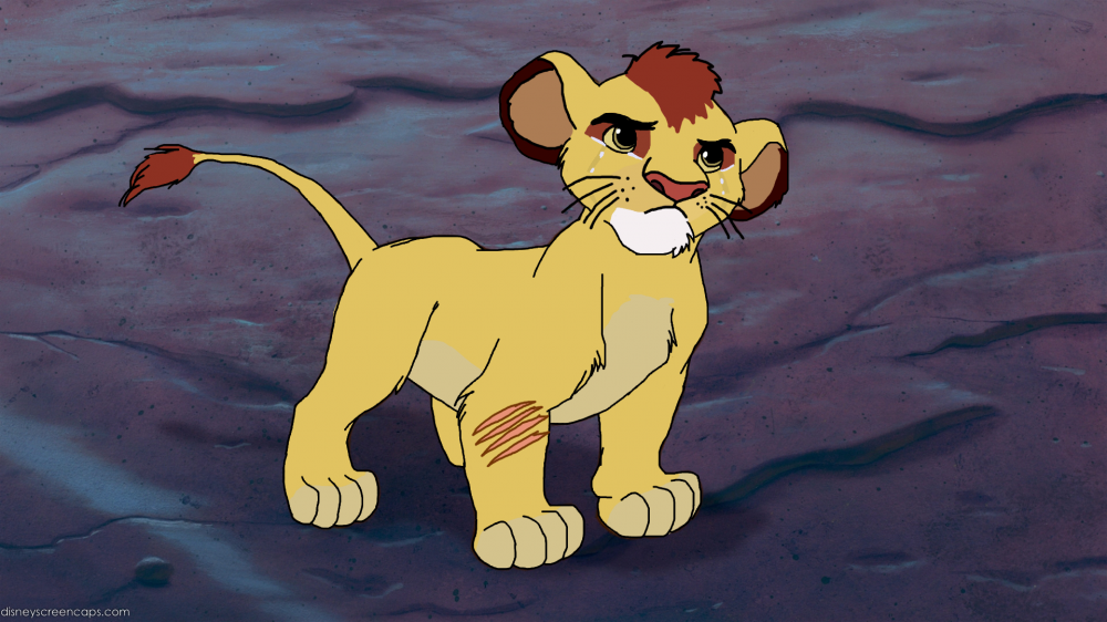 Tanglemane lionceau