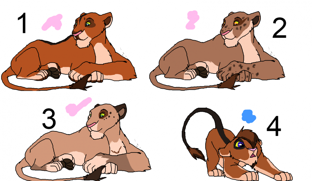 Shenzi's Adopts:Litter 2