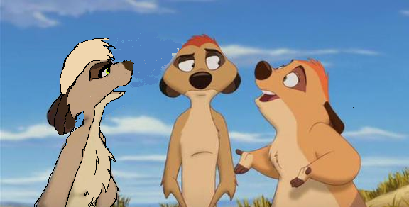 timon and the girls in his life