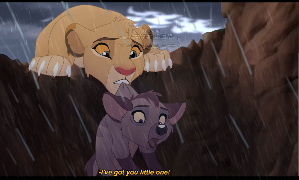 I've got you!