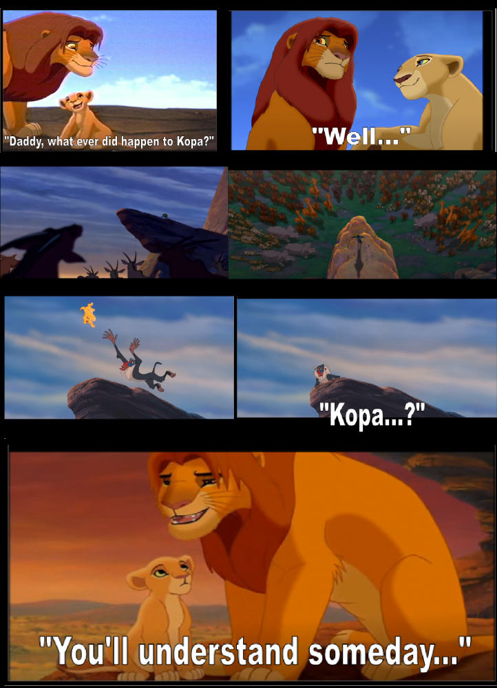 Daddy, what ever did happen to Kopa?