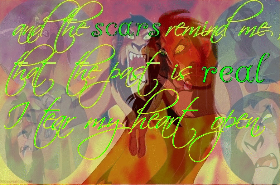 I tear my heart open, 