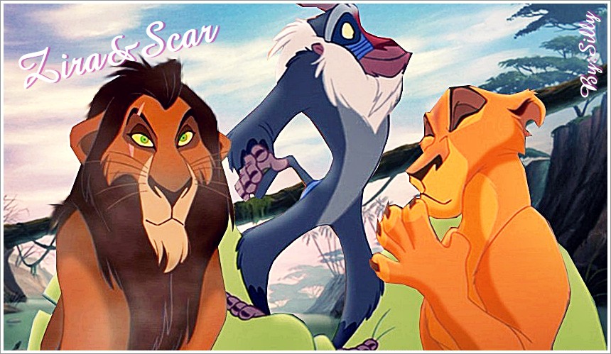 Zira e Scar_In Upendi of exile