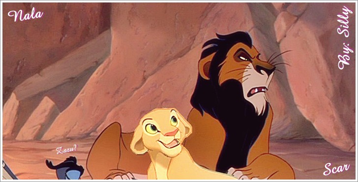 Nala and Scar