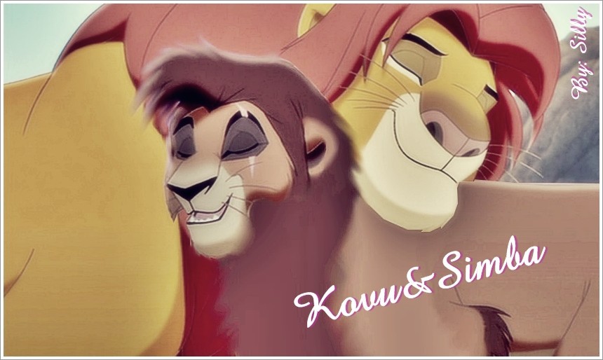 Kovu and Simba