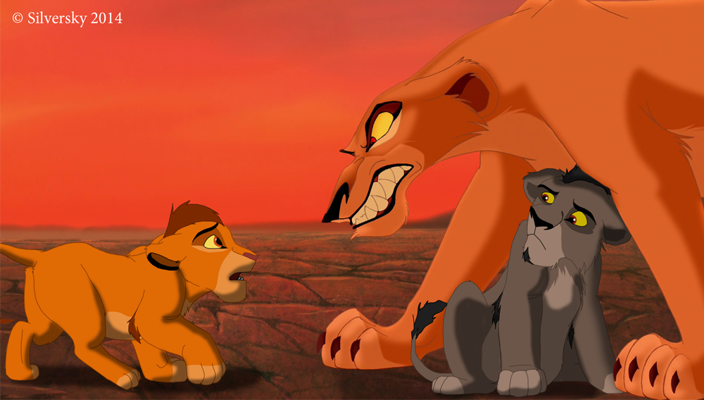 Confrontation - Zira,Nuka,Kopa