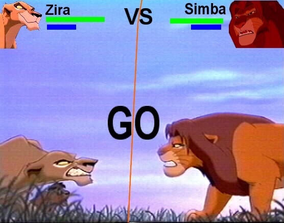 Simba Vs Zira