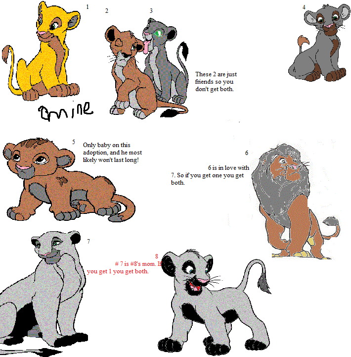 Adoptables 2!