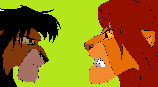 Mufasa and Young Scar