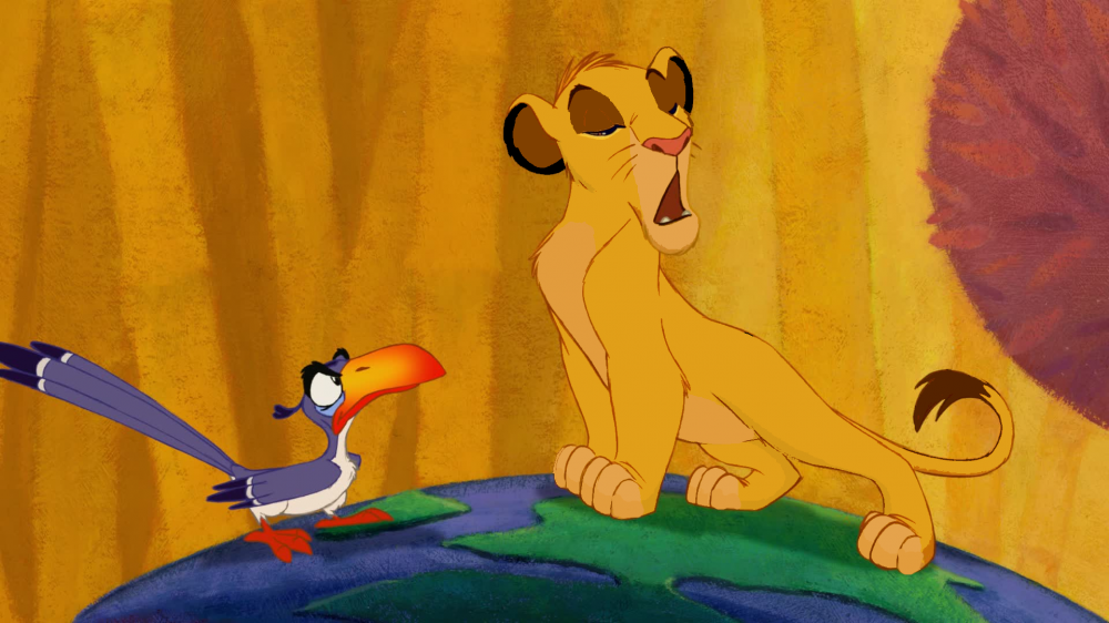 Et Zazu déguerpie de mon chemin ! 