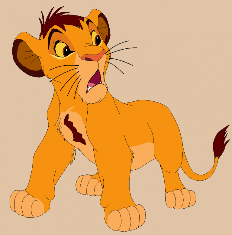 Simba près-adolescent 