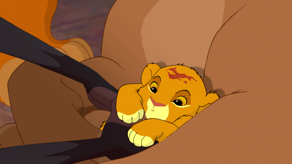 Dans les bras de maman...