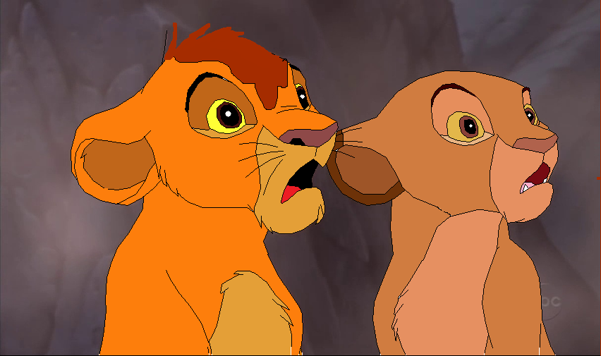 Mufasa et Sarabi jeunes