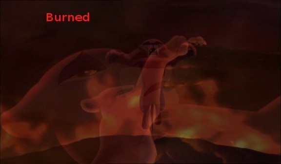 Burned