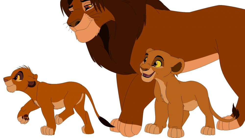 A Father With His Cubs
