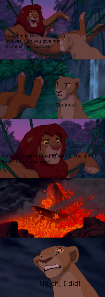 How Pride Rock Burnt Down