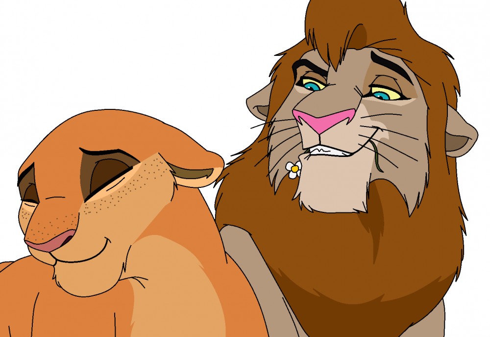 A Pretty Flower For A Pretty Lioness