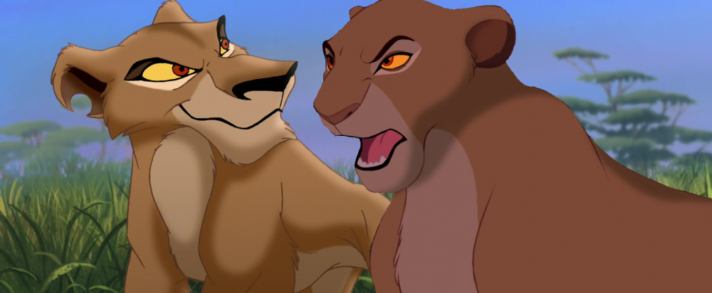 Zira and Sarabi Arguing