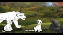 Blank Render: Cub sitting