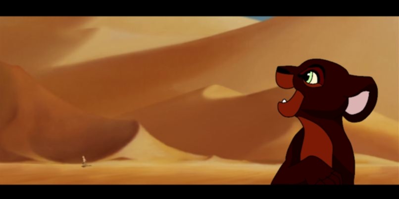 Varda playiing is the sand