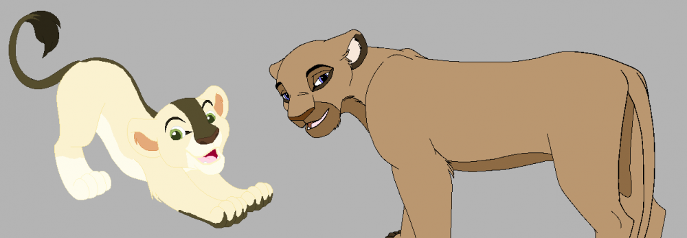 Custom Lions for Mapleshade