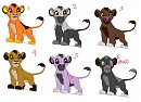 MALE ADOPTABLES!