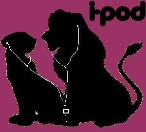 Simba et Nala I-Pod