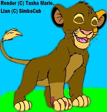 Liam Simba Cub! Rhawr!