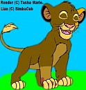 Liam Simba Cub! Rhawr!