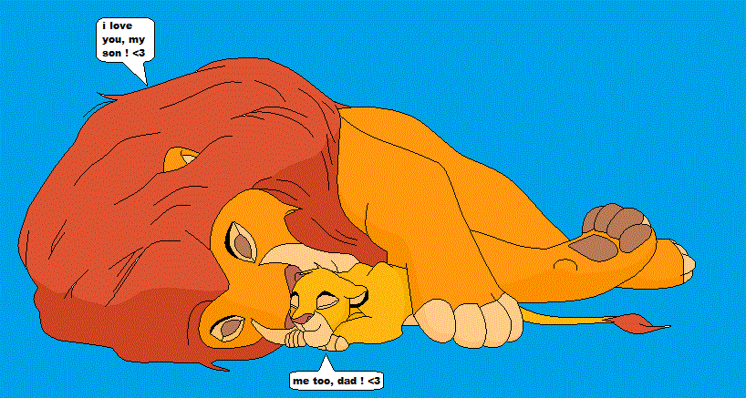 mufasa & simba