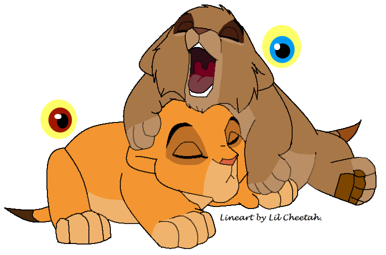 Kopa and Vitani Fan Cub Adoptables
