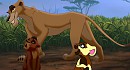 Lyre and Kovu's first meeting