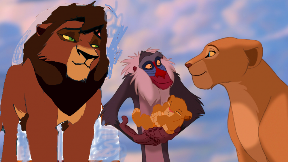 Kovu and nala's bundle of joy