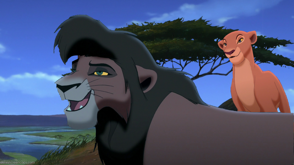 Nala's a stalkin' kovu