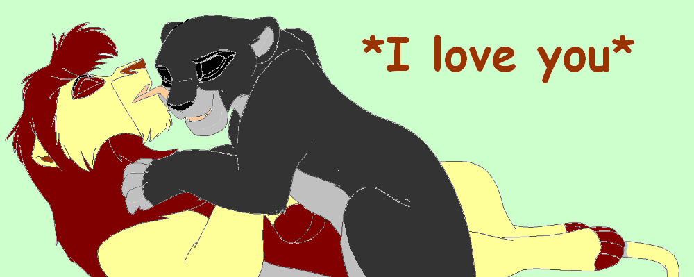 *I love you*